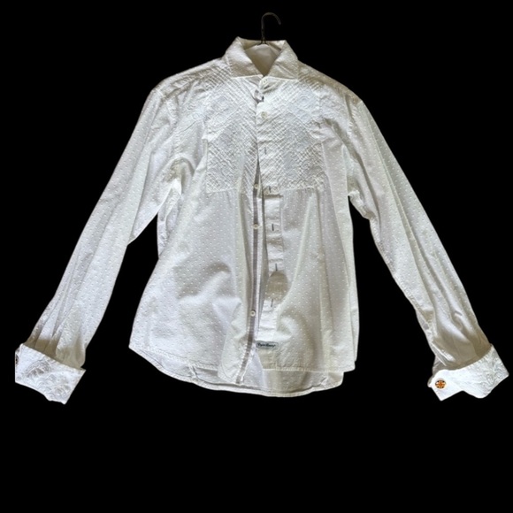 English Laundry by Christopher Wicks XL 100% cotton dress shirt dry cleaned - Picture 1 of 16